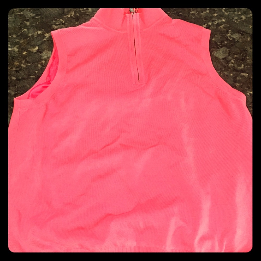 Zip up vest
